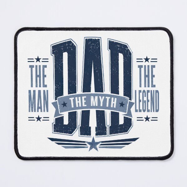 Item preview, Dad The Man The Myth The Legend - Vintage Distressed Father's Day designed and sold by graphic-genie.