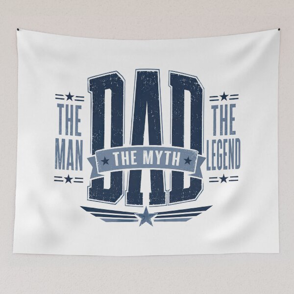 Item preview, Dad The Man The Myth The Legend - Vintage Distressed Father's Day designed and sold by graphic-genie.