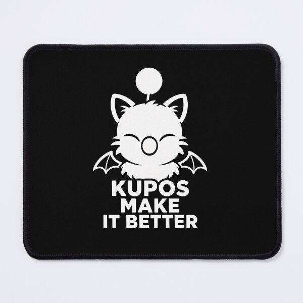 Item preview, Cute Kupo Fantasy Creature – Bold Minimalist Gamer Graphic Tee designed and sold by Rosteri.