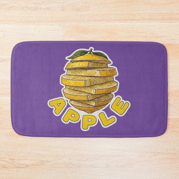 Item preview, Funny Sliced Lemon APPLE Sticker Design | Ironic Sarcastic Fruit Graphic | Funny Confusion Quote T-Shirt Print | Pop Art Meme Apparel Sticker designed and sold by SergioMiklos.