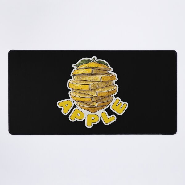 Item preview, Funny Sliced Lemon APPLE Sticker Design | Ironic Sarcastic Fruit Graphic | Funny Confusion Quote T-Shirt Print | Pop Art Meme Apparel Sticker designed and sold by SergioMiklos.