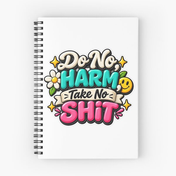 Item preview, Title Do No Harm Take No Shit 3D designed and sold by MR4me.