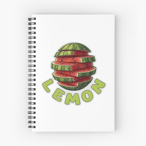Item preview, Funny Sliced Watermelon LEMON Sticker Design | Irony Sarcastic Fruit Graphic | Funny Confusion Quote T-Shirt Print | Pop Art Meme Apparel Sticker designed and sold by SergioMiklos.