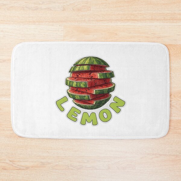 Item preview, Funny Sliced Watermelon LEMON Sticker Design | Irony Sarcastic Fruit Graphic | Funny Confusion Quote T-Shirt Print | Pop Art Meme Apparel Sticker designed and sold by SergioMiklos.