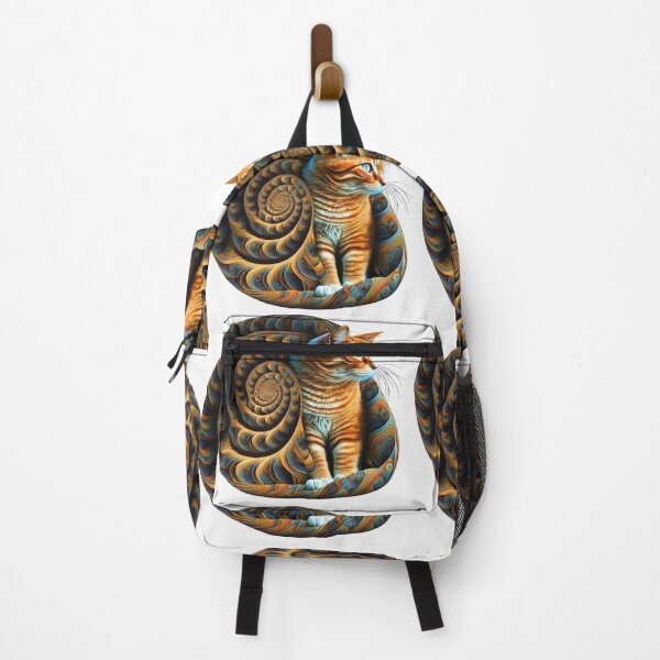 Item preview, Cat with a Golden Spiral Body designed and sold by RAGANADesign.