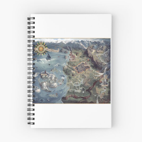 Item preview, The Witcher Map Art | ⭐⭐⭐⭐⭐ designed and sold by mosleyq.