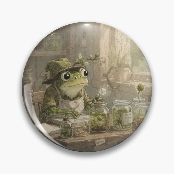 Item preview, Frog Herbalist's Dubious Remedies designed and sold by PictorialWhimsy.