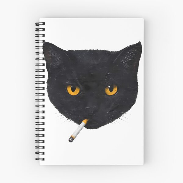 Item preview, Smoking Cat Vintage Black Cat Retro S | ⭐⭐⭐⭐⭐ designed and sold by farmerjohn23.