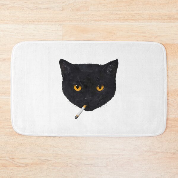 Item preview, Smoking Cat Vintage Black Cat Retro S | ⭐⭐⭐⭐⭐ designed and sold by farmerjohn23.