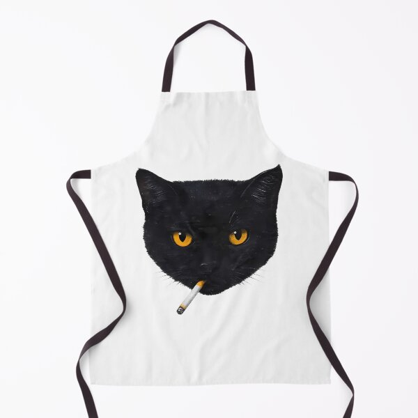 Item preview, Smoking Cat Vintage Black Cat Retro S | ⭐⭐⭐⭐⭐ designed and sold by farmerjohn23.