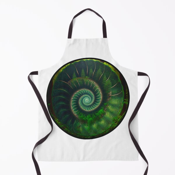 Item preview, Forest Spiral in Deep Green designed and sold by RAGANADesign.
