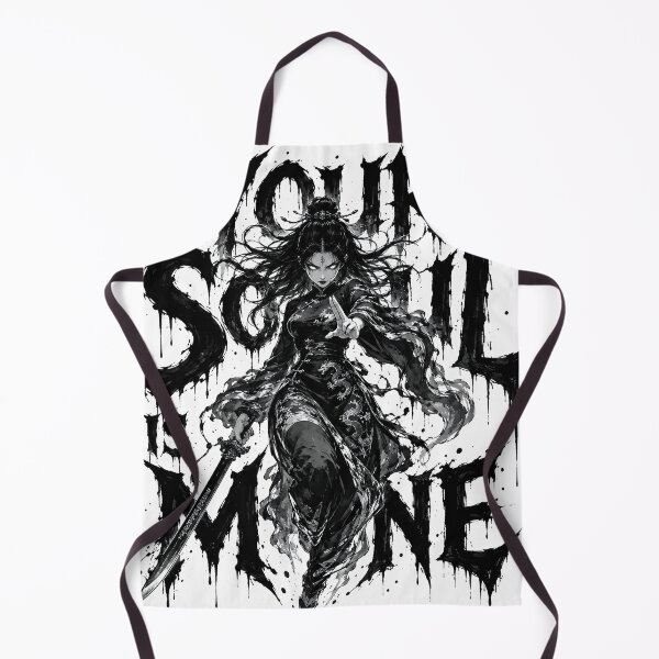 Item preview, Your Soul Is Mine Dark Gothic Anime Warrior designed and sold by Nadiename.