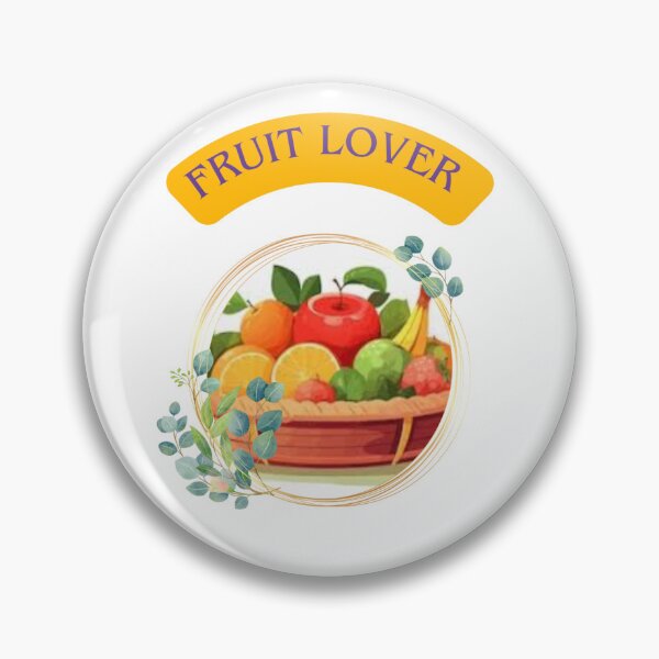 Item preview, Fruit lover design with basket of fruits designed and sold by 2guineapig.