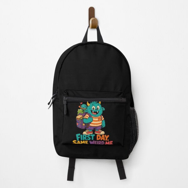Item preview, Back to School First Day Same Weird Me | Funny Back to School Art designed and sold by Uglyandcute.