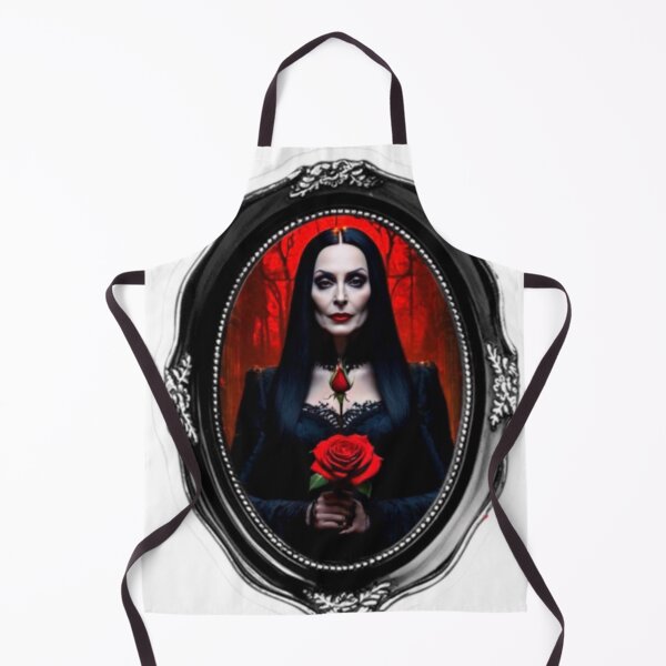 Item preview, Morticia gótica con una rosa roja designed and sold by Elevendy-Seven.