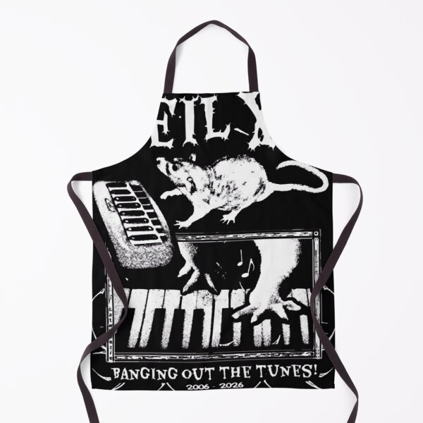 Item preview, Neil XX banging out the tunes for 20 years! T-Shirt designed and sold by JohnsonBoehm.