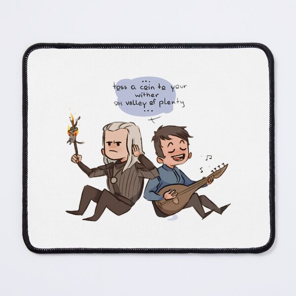 Item preview, Geralt & Jaskier Guitar Duo – Witcher Fan Art Tee & Sticker | Perfect Gift For You And Friends designed and sold by mosleyq.