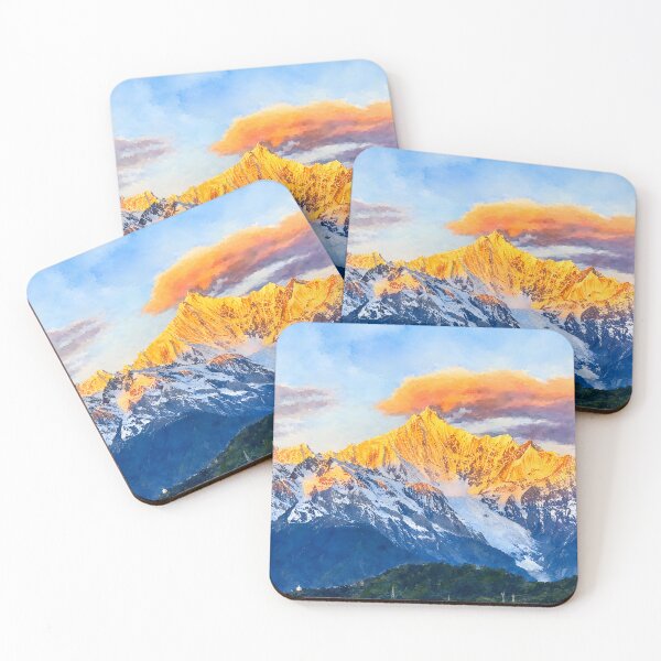 Item preview, Meili Snow Mountains designed and sold by HOMETOWN86.