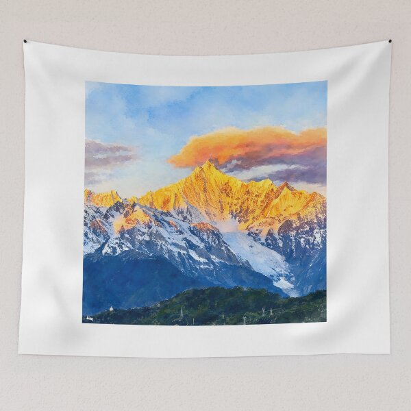 Item preview, Meili Snow Mountains designed and sold by HOMETOWN86.