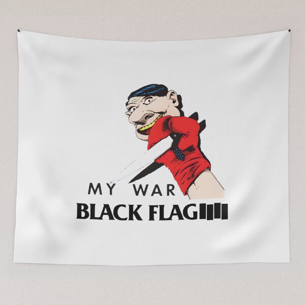Artikelvorschau, Schwarze Flagge entworfen und verkauft von QuirkyyBox.