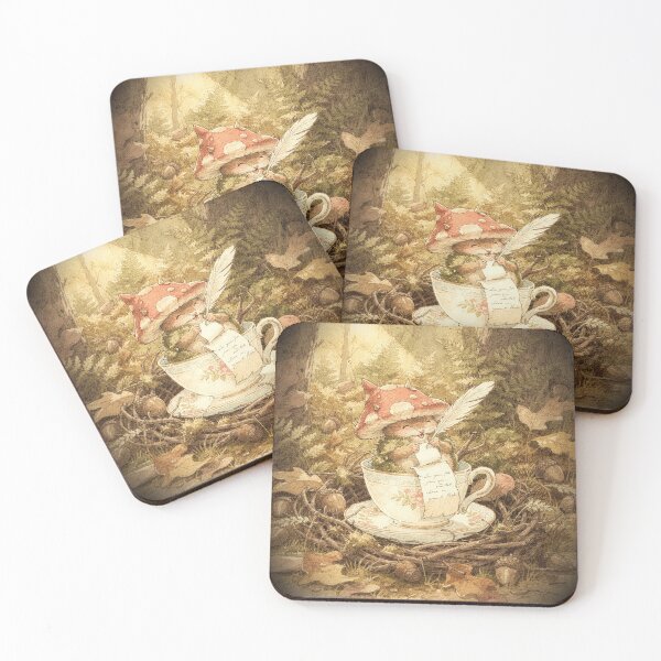 Item preview, Dormouse Folk Writing a Letter designed and sold by PictorialWhimsy.