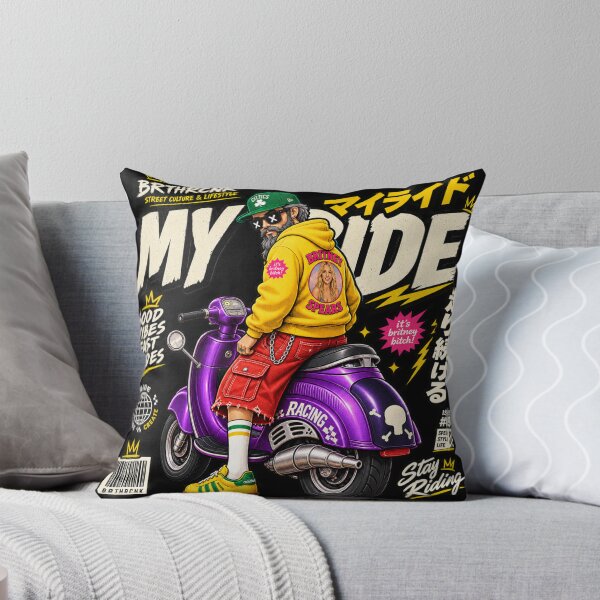 Item preview, Good Vibes Fast Rides - My Ride Issue 09 Purple Racing Vespa designed and sold by BRTHRCNK01.