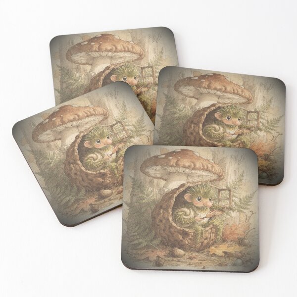 Item preview, Snail-Shell Hermit and His Ferns designed and sold by PictorialWhimsy.