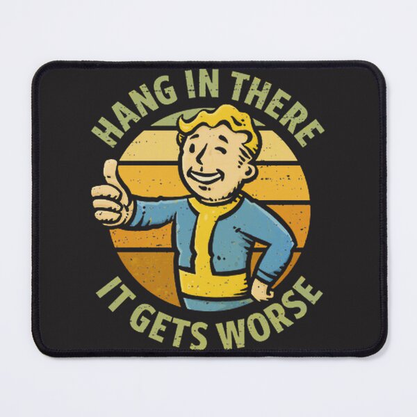Item preview, It Gets Worse Funny Sarcastic Quote Aesthetic Design | ⭐⭐⭐⭐⭐ designed and sold by farmerjohn23.