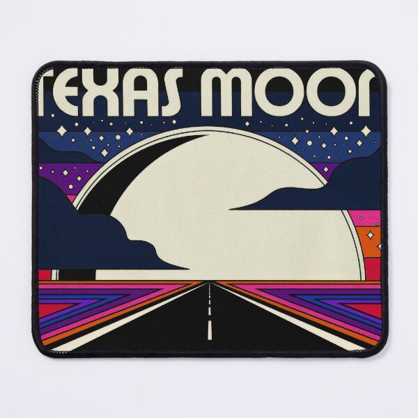 Item preview, Texas Moon Psychedelic Art designed and sold by Jormanmalsan.