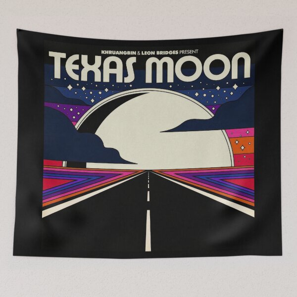 Item preview, Texas Moon Psychedelic Art designed and sold by Jormanmalsan.