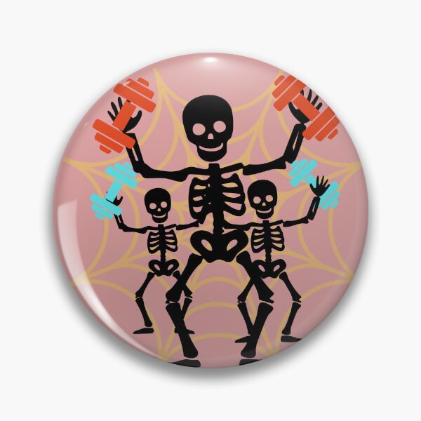 Item preview, Halloween Skeleton Gym Workout Design designed and sold by Palette _Vibes.