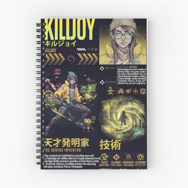 Item preview, Killjoy Valorant designed and sold by charleBinghaM.