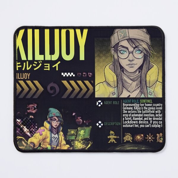 Item preview, Killjoy Valorant designed and sold by charleBinghaM.