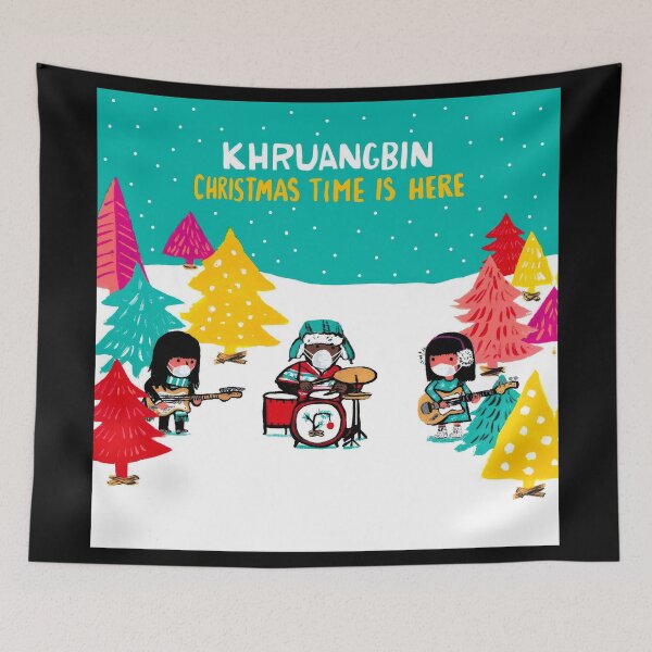 Item preview, Christmas Time Is Here Psychedelic Art designed and sold by Jormanmalsan.
