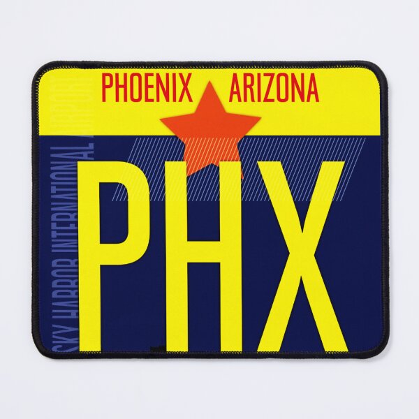 Item preview, Phoenix Airport Baggage Tag designed and sold by Fine-Art-Hub.