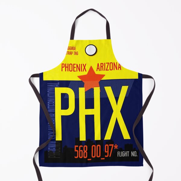 Item preview, Phoenix Airport Baggage Tag designed and sold by Fine-Art-Hub.