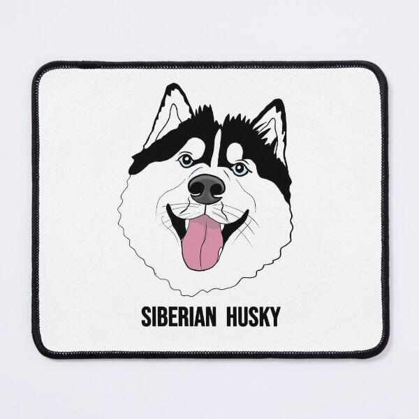 Item preview, Cute Siberian Husky Dog Face Illustration designed and sold by kunjaw.