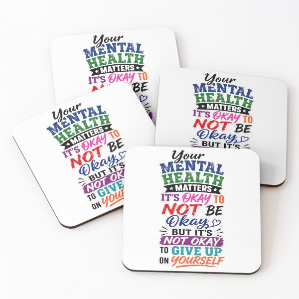 Item preview, Mental Health Mantra designed and sold by MarkColeImaging.