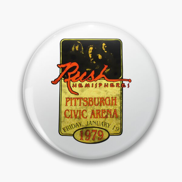 Item preview, Rush Hemispheres 1979 Pittsburgh Concert Poster designed and sold by SaeedMoosa.