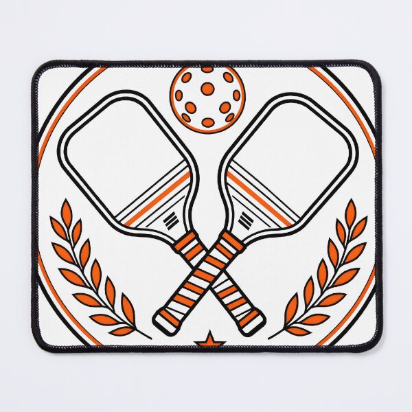 Item preview, Pickleball Retro Badge – Crossed Paddles & Ball Vintage Sports Emblem designed and sold by Divakar Fashion.