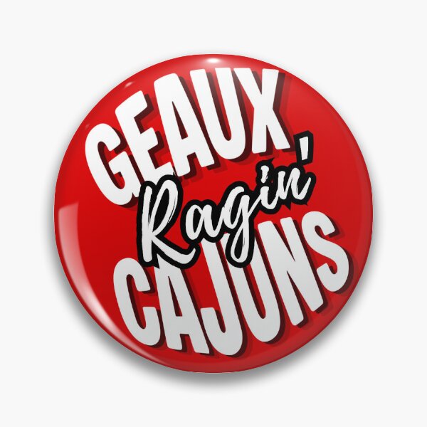 Item preview, Ragin Cajun button designed and sold by Brillimarie.