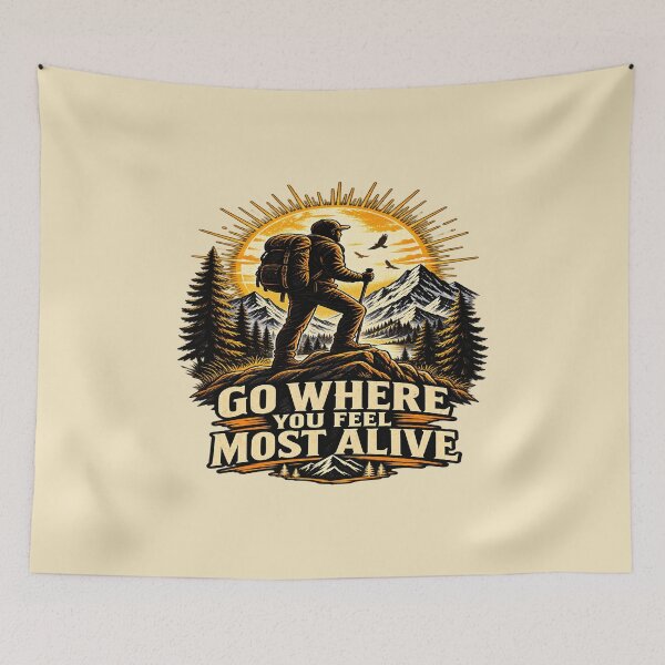 Item preview, Go Where You Feel Most Alive designed and sold by FABIOLA1970.