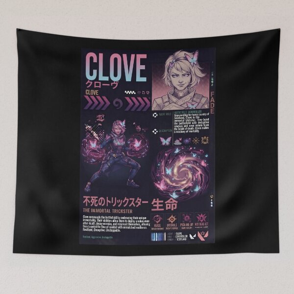 Item preview, Clove Valorant designed and sold by charleBinghaM.