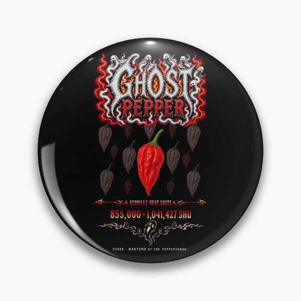 Item preview, Ghost Pepper: Pepper & Scoville Heat Units designed and sold by Jessie Slamwhorella.