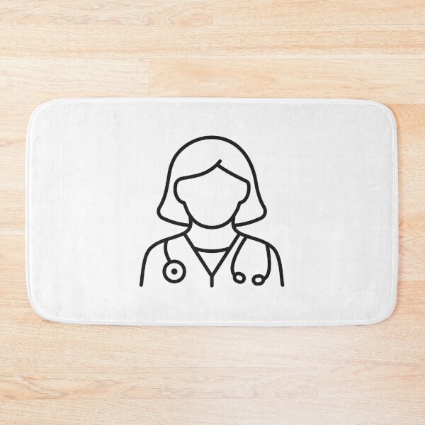Item preview, Doctor Stethoscope Medical Line Icon designed and sold by VectorForge Studio.