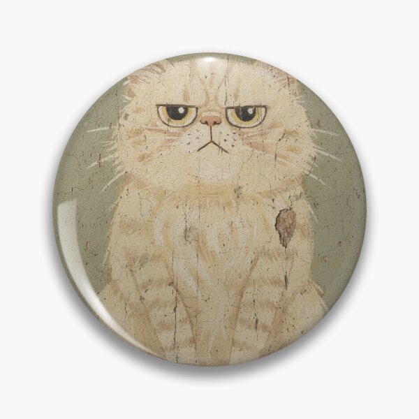 Item preview, Haughty Cream Persian Folk Painting designed and sold by PictorialWhimsy.