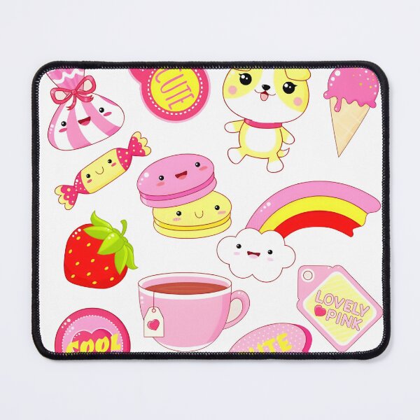 Item preview, Charming Pink & Sweet Kawaii Sticker Collection designed and sold by shopitretanslim.