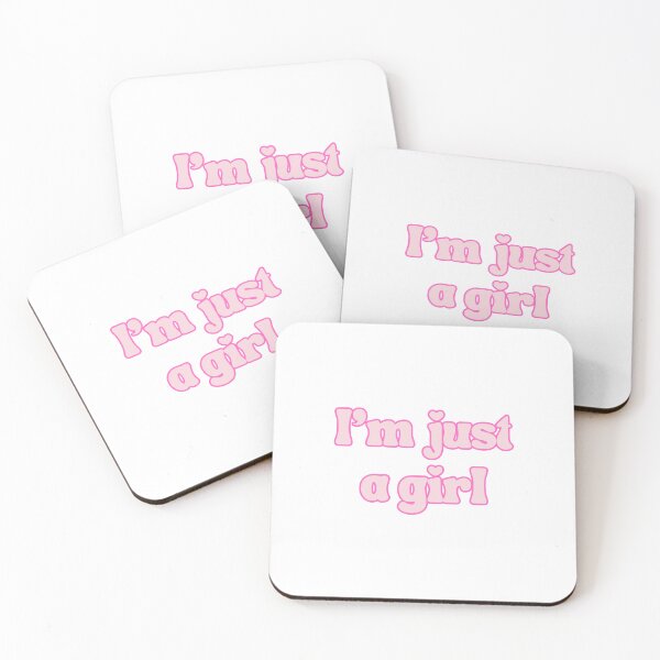 Item preview, I’m Just A GIrl designed and sold by Prettily little designs .