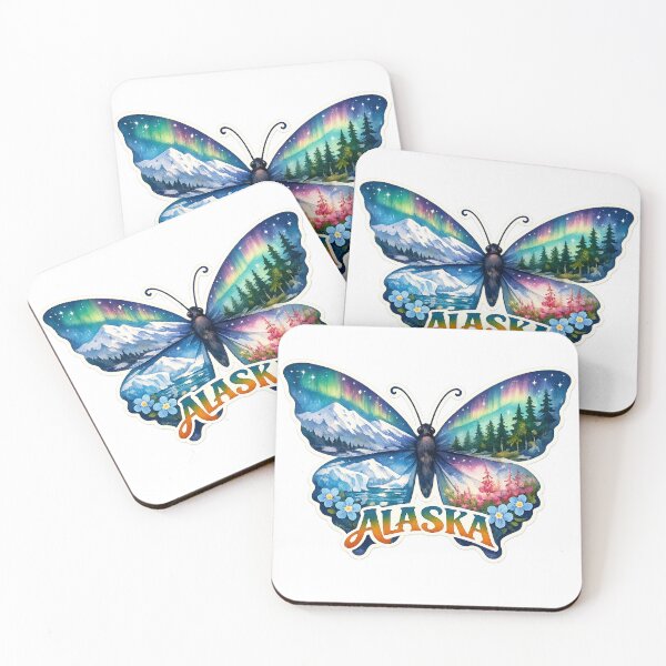 Item preview, Alaska State Soul Butterfly designed and sold by Whimspired By Paxx.