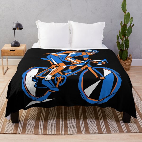 Item preview,  Geometric Bicycling Art Aggressive Cyclist Sprint designed and sold by farinice.